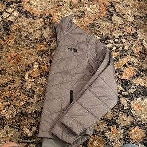 The North Face Charcoal Quilted Jacket